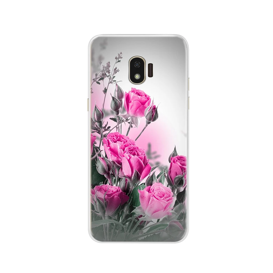 Painting Case For Samsung Galaxy J2 2018 J250 SM-J250F Soft Silicone Back Phone Case For Samsung J2 Pro 2018 J2Core J260F Cover