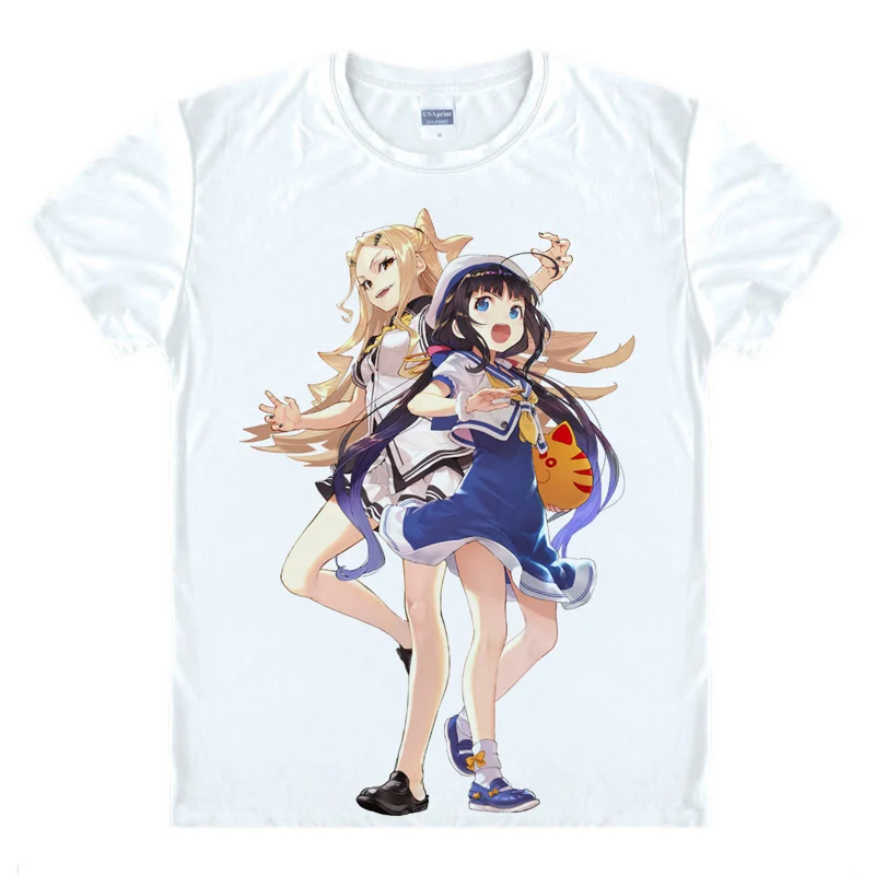 The Ryuo's Work is Never Done T-Shirts Multi-style Short Sleeve Shirts Ryuoh no Oshigoto Ai Hinatsuru Ginko Sora Cosplay Shirt