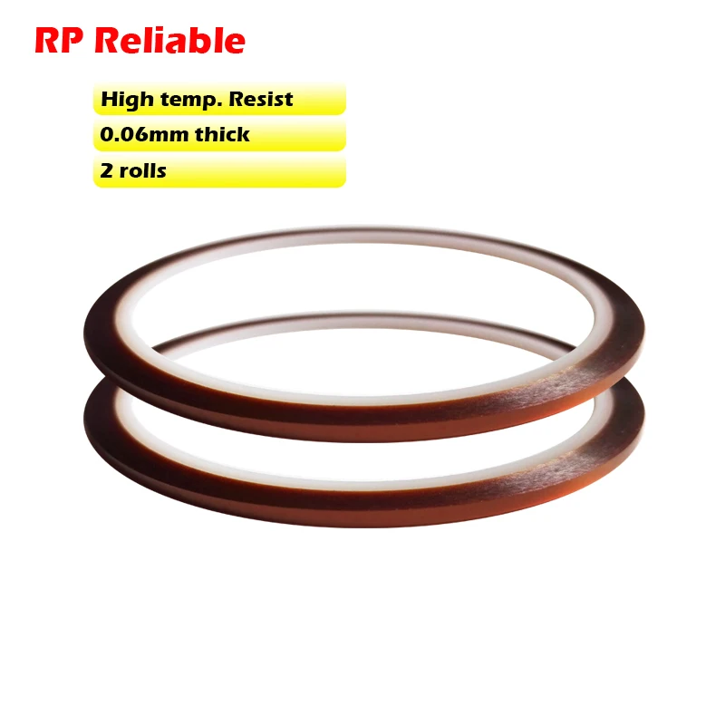 

2x3 мм * 33 м * 0,06 мм, устойчивая к высоким температурам, лента липкая Полиимид Sticky for IC /Chips BGA PCB SMT, защита для пайки, изоляция