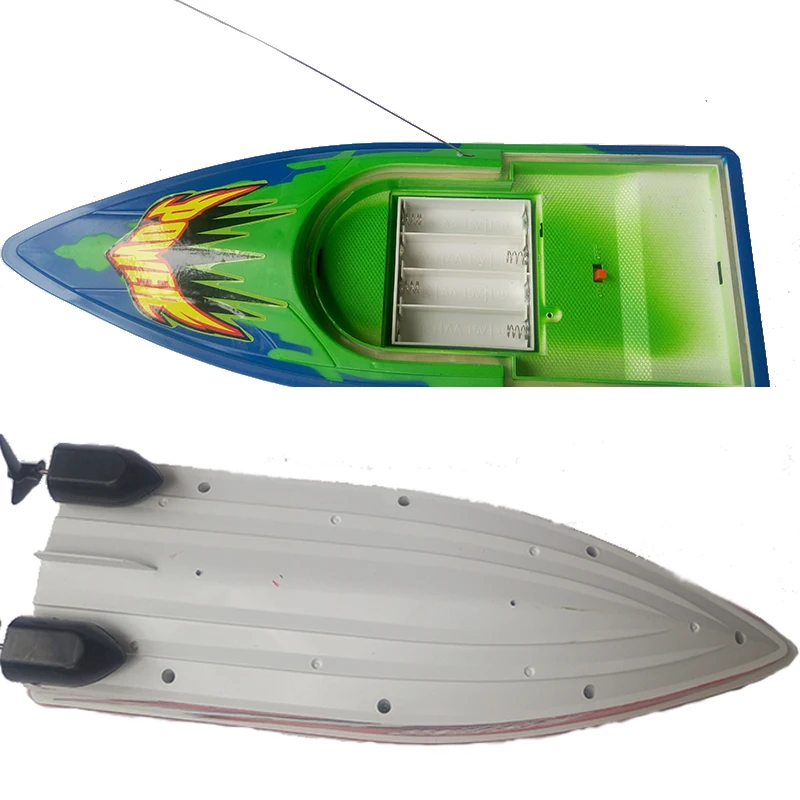 RC Boat Summer Water Toys High Speed Fast Boat Scale Model Speed Boat Radio Remove Control Mosquito Craft Toys for Children