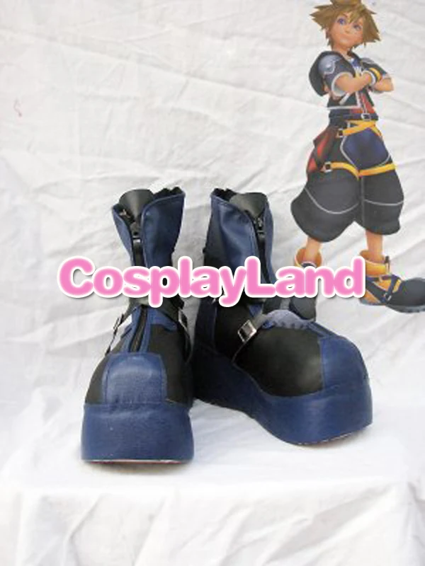 

Customize Boots Kingdom Hearts Cosplay Sora Cosplay Shoes Anime Party Boots Costume