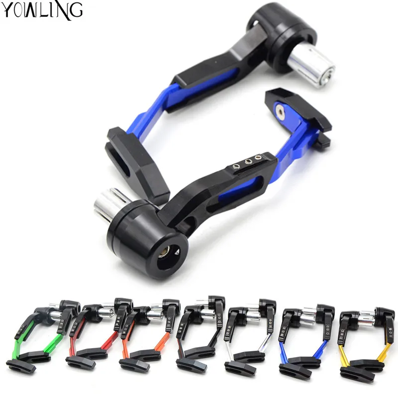 

7/8" 22mm Motorbike proguard system brake clutch levers protect for BMW Buell Ducati hyosung honda kawasaki mv Moto benelli