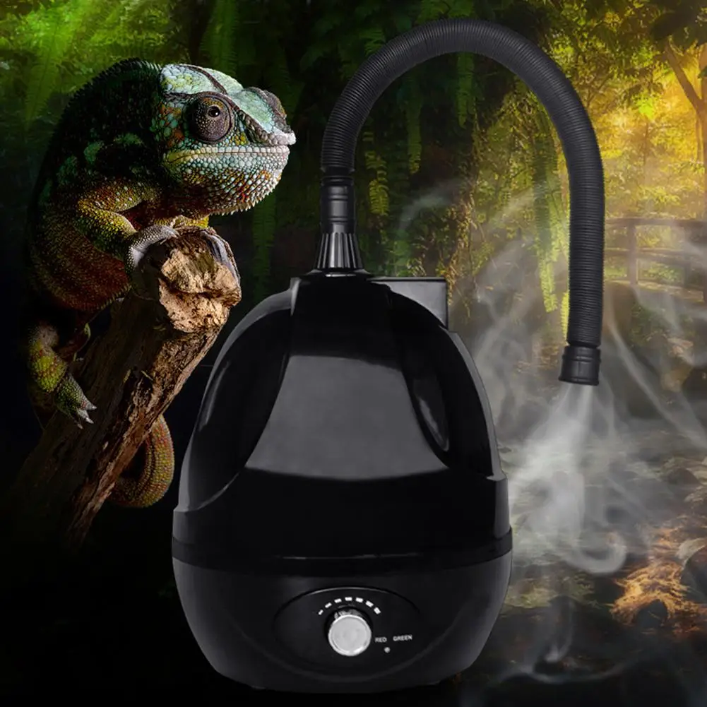 2.5L Amphibian Humidifier Reptile Fogger Humidifier Adjustable Vaporizer Fog Maker Generator For All Kinds Of Reptiles Amphibian