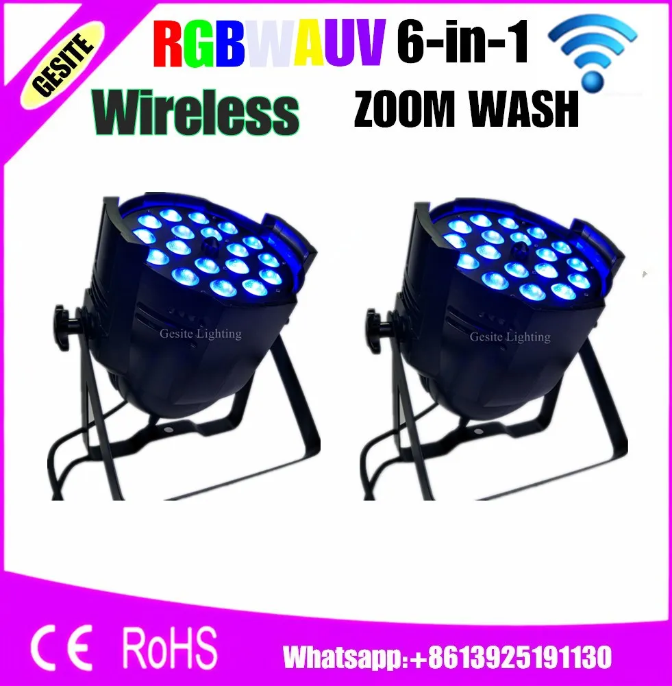 

2pcs/lot 18x118W Led Zoom Par Light IP20 10-50 Degree