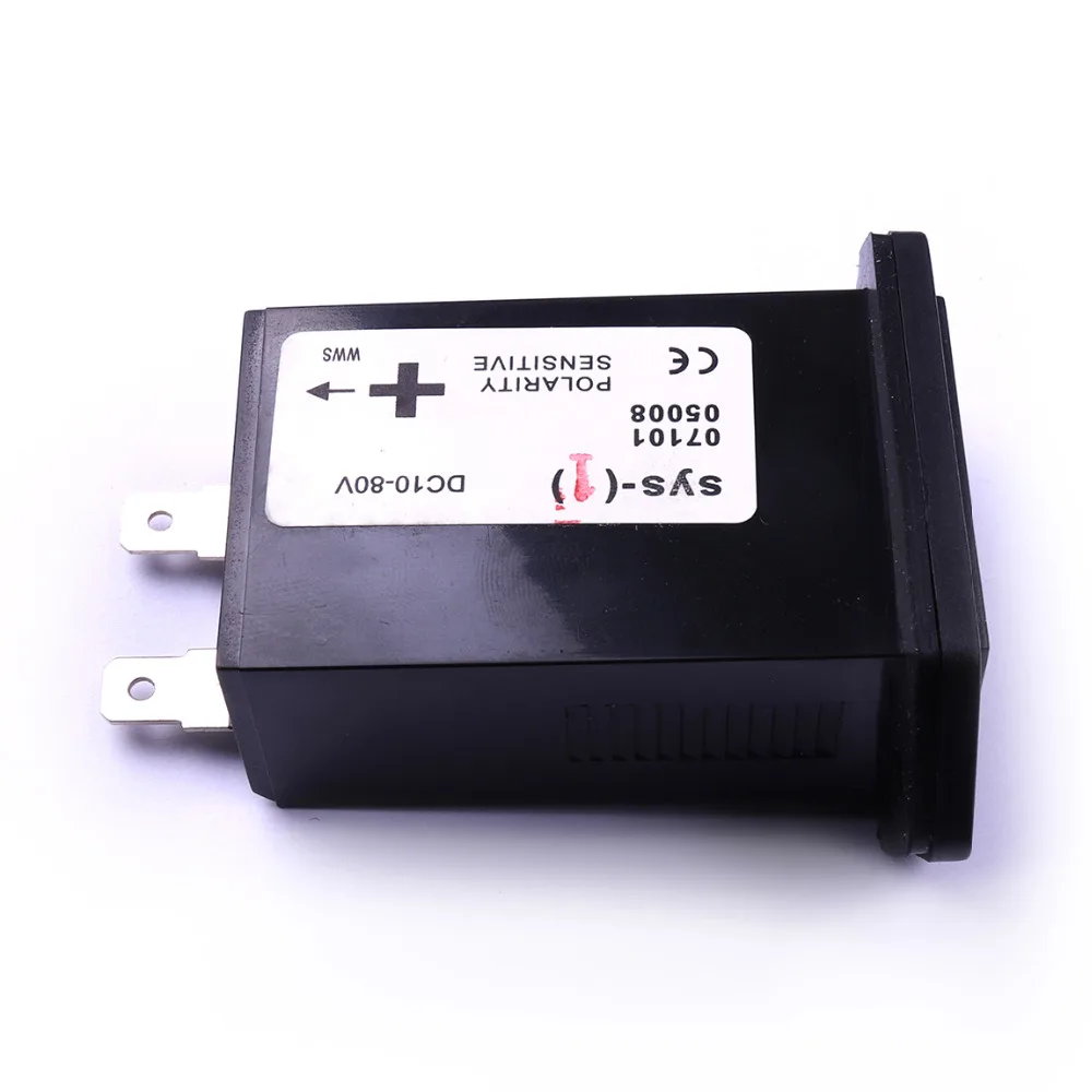 High Quality 1PCS SYS-1 DC10~80V 3W New Inductive Digital Hour Meter Waterproof Tracking Time For Boats Cars Trucks Tractors