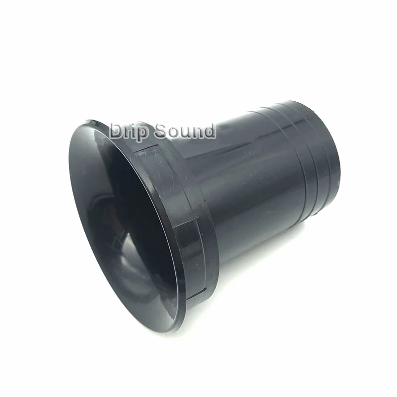 

1pcs Speaker Port Tube Bass Subwoofer Audio Reflex Tube Loudspeaker Box Vent 67x81mm #Black