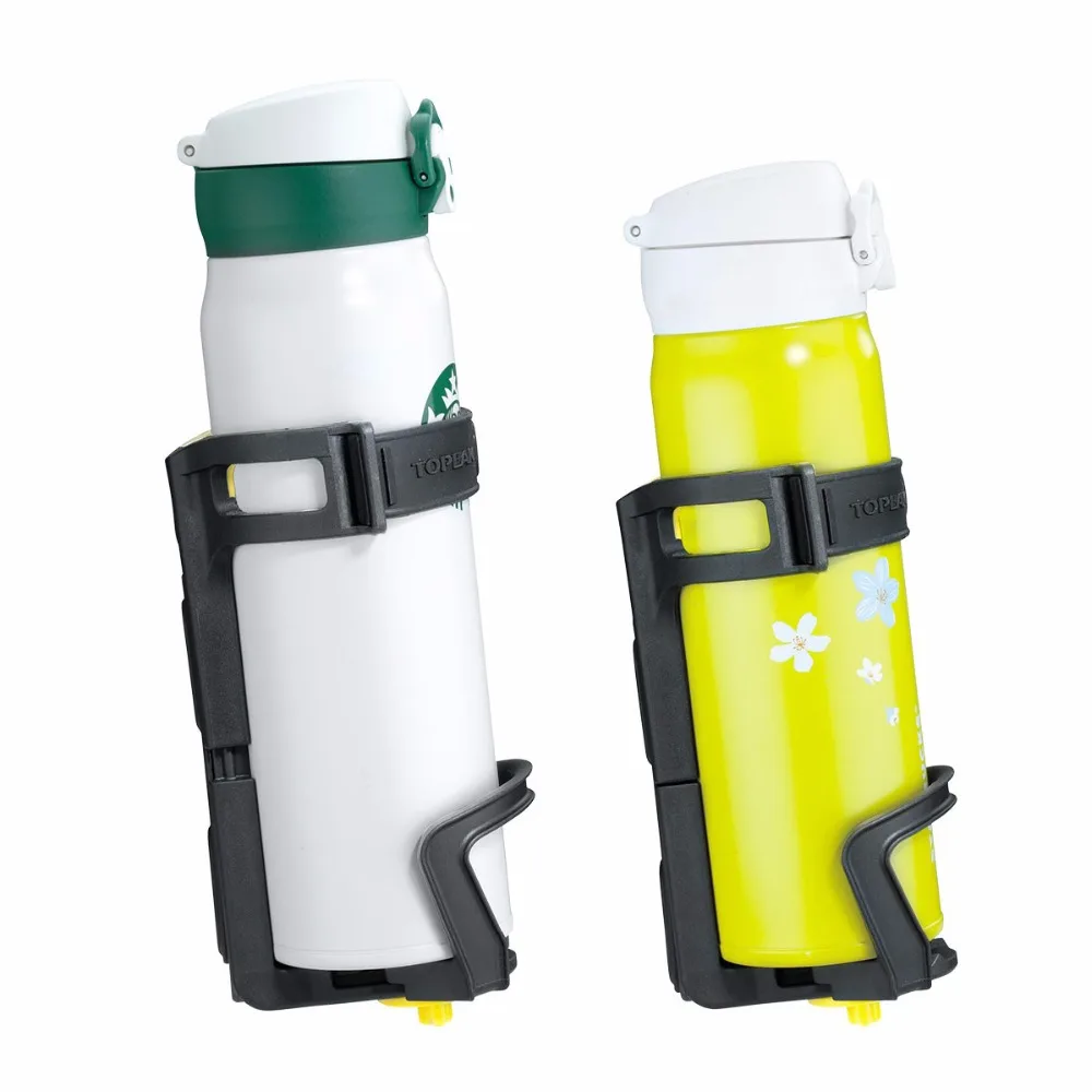 Topeak TMD08B Modula JAVASLIM CAGE Adjustable Water Bottle/Travel Mug Cage for carrying a travel mug of coffee/Mini Speaker