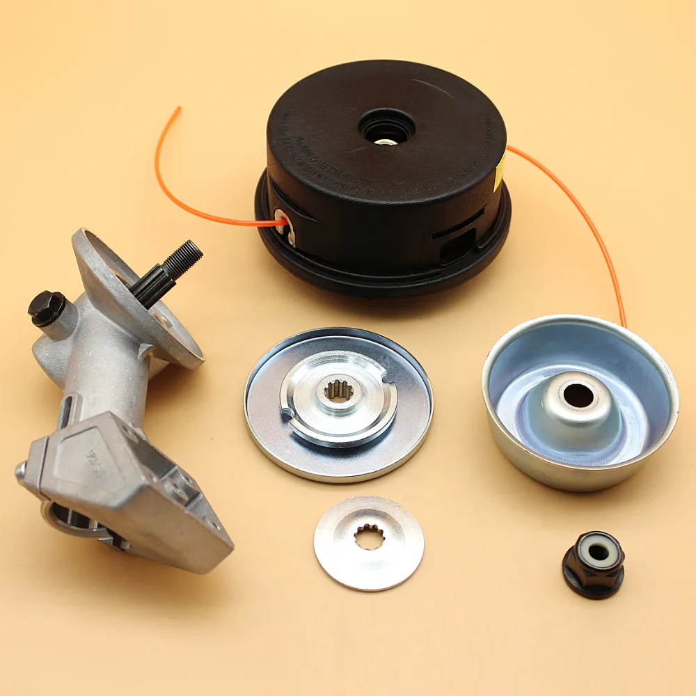 Kit de caja de cambios con cabezal de corte compatible con recortadora STIHL FS110 FS120 FS130 FS200 FS250 FS90 FS55 FS44 FS74 FS75 FS80 FS83 FS85 Autocut 25-2