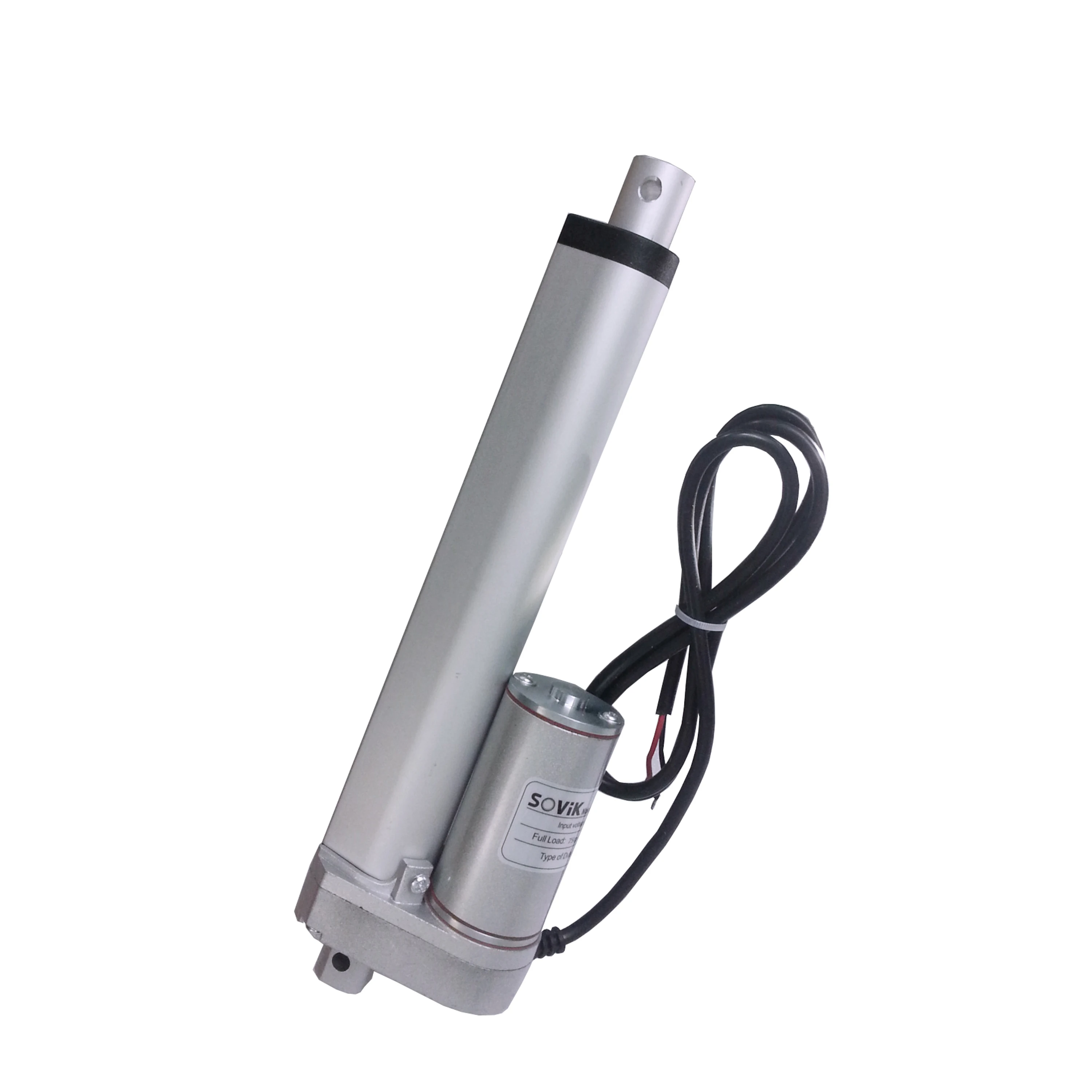 SOViK Electric Linear Actuator 150mm Stroke 12V DC Motor Heavy Duty 750N Load Include Mounting Brackets