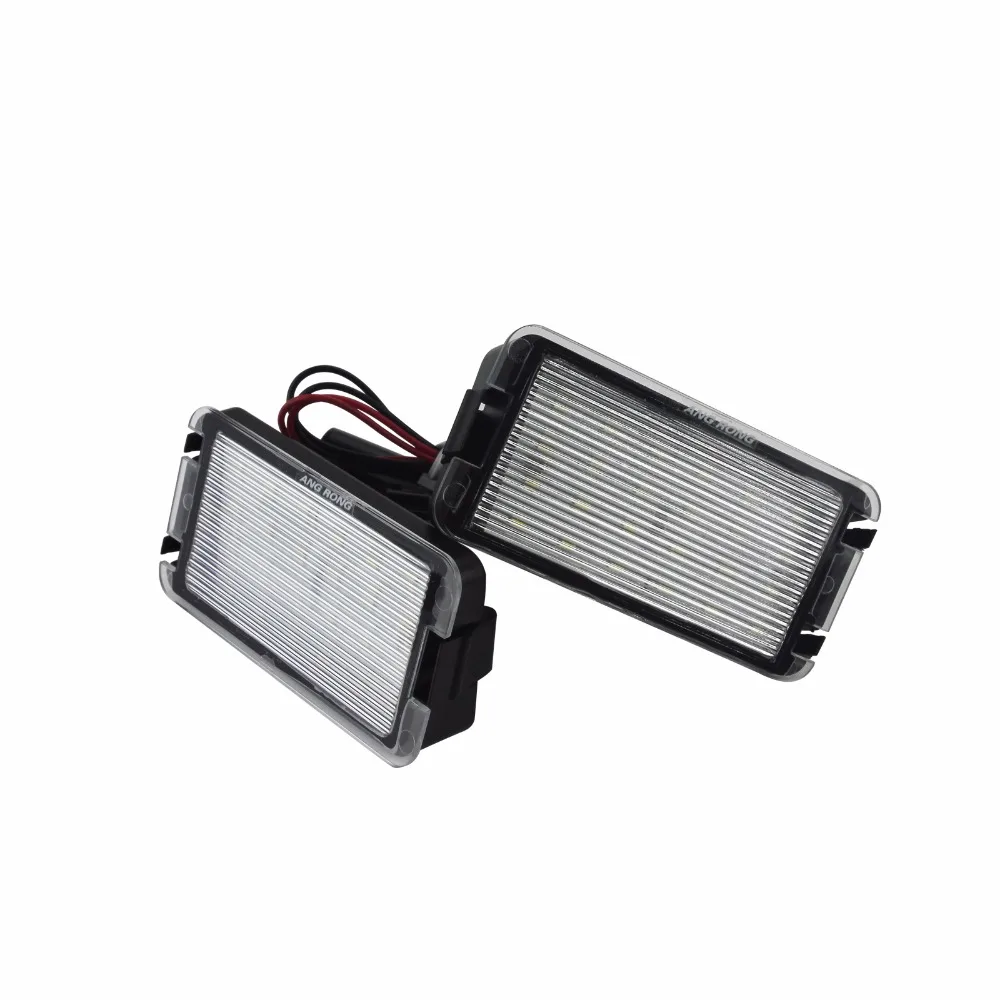 ANGRONG 2x LED-Kennzeichenbeleuchtung ohne Fehler für SEAT Altea Cordoba Ibiza Leon Toledo (CA236)