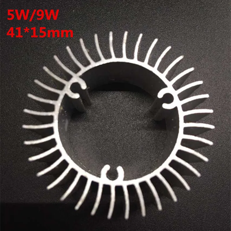 20pcs/lot LED Aluminum Heatsink LED Radiator For 5W 9W High Power Lamp DIY LED Cooler dissipador de   calor UFO PCB Radiator
