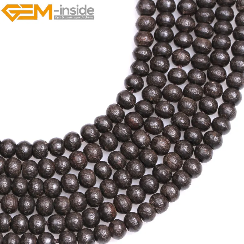 Big Hole Strand Rondelle Donuts Heishi Spacer Beads Tan Cream White Black Natural OX Bone Jewelry Making  Beads