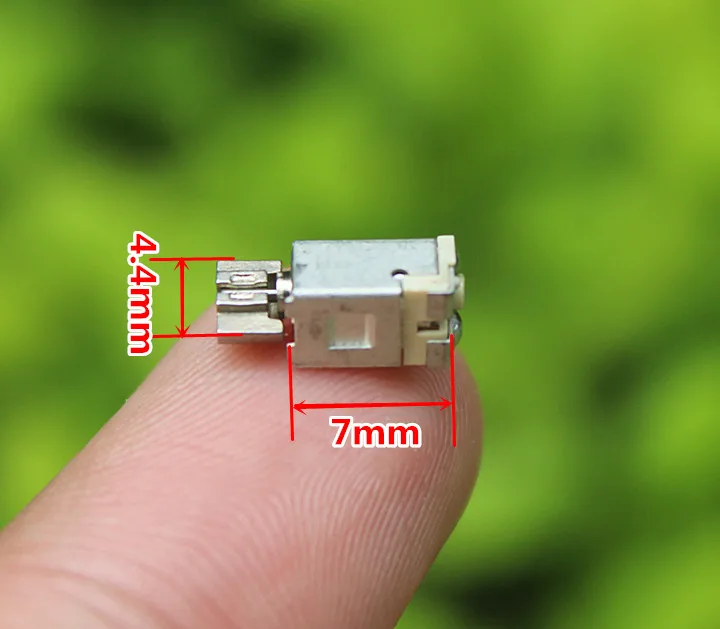 Free Shipping 5 pieces DC3V-3.7V 4.4*7mm micro patch eccentric vibration motor for gamepad/mobile phone/tool/toy/massage etc.