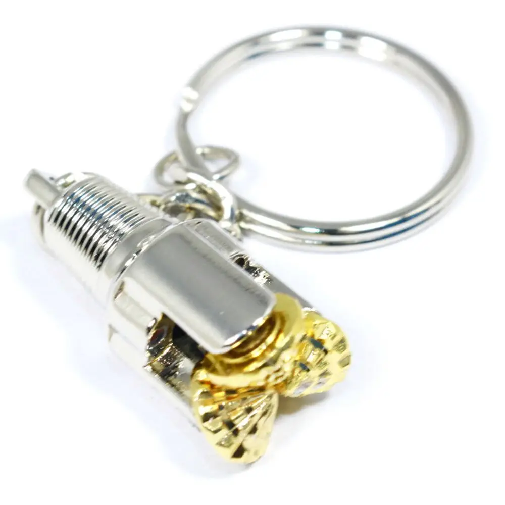 Key Chain Oilfield Tricone three cone rotary drill bit Pendant oil well oilfield jewelry gifts souvenirs Keychain pendant