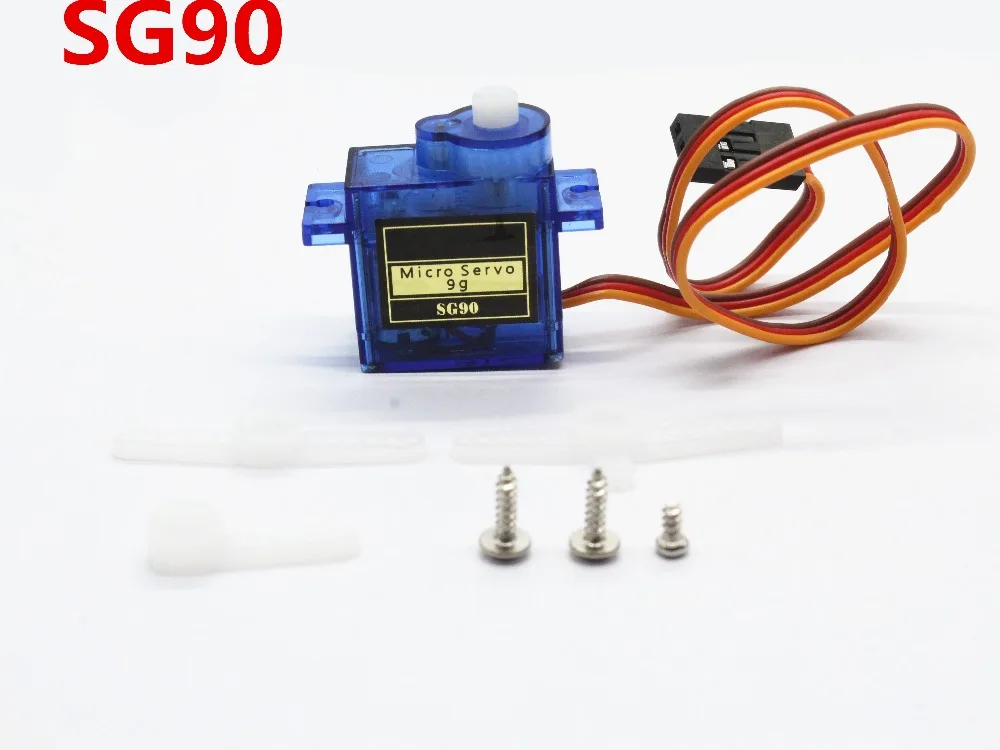 20pcs  Rc Mini Micro 9g 1.6KG Servo SG90 for RC 250 450 Helicopter Airplane Car Boat For Arduino DIY