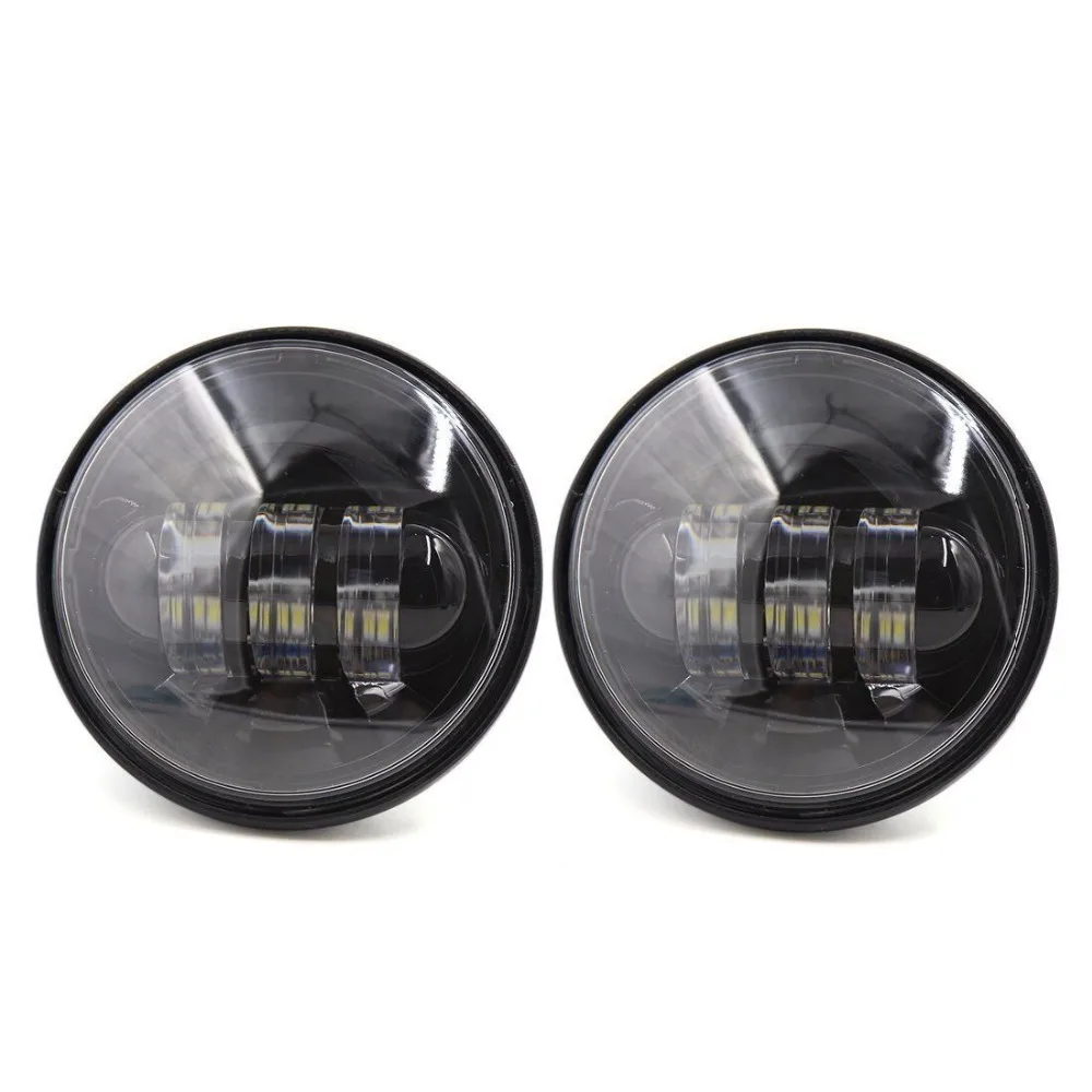 

2PCS 4inch Led Fog Light Front Bumper Lights 30w Waterproof Fog Lamp Suitable for matching with 7 inch motorcycle product