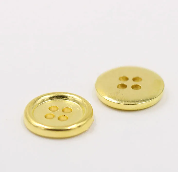 100pcs 10mm/11mm/12mm/15mm  Retro bronze buttons silver bronze gold buttons plastic sewingbuttons