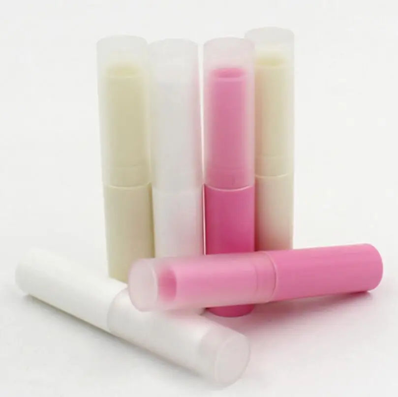 Hot Sale 1000pcs/lot Cosmetic Packaging Lip Balm Tube DIY Empty Lipstick Tube Containers Bottles