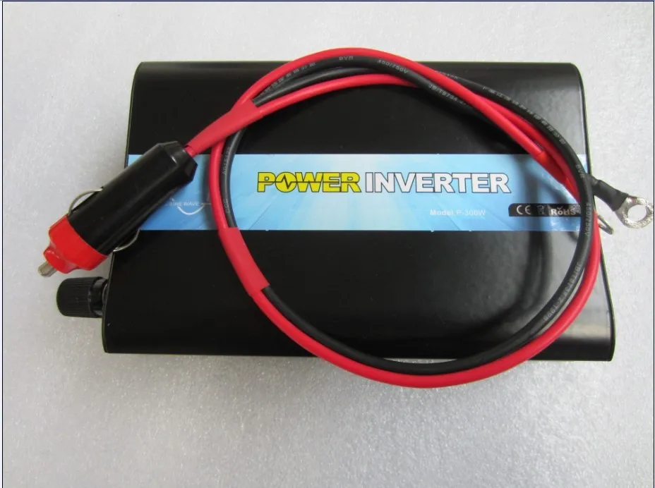 12volt to 110volt 300w Car Power Inverter, Inverter For Vehicles, Ships, Made-in-China