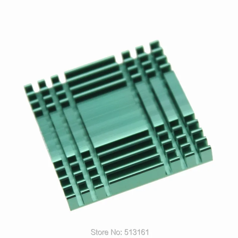 Радиатор для охлаждения, алюминиевый радиатор, 10 шт., 37x37x6 мм