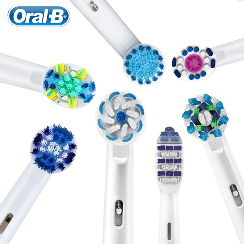 Oral B szczotka wymienna głowica do Oral B obrotowa elektryczna szczoteczka do zębów głębokie czyste miękkie włosie główka szczoteczki 2/4 sztuk w 1