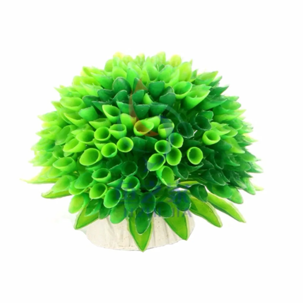 1 Pcs High Quality Plastic Grass Aquarium Plants Ornament Decor 6 Colors Water Grass for Fish Tank Aquarium Ornament Decor