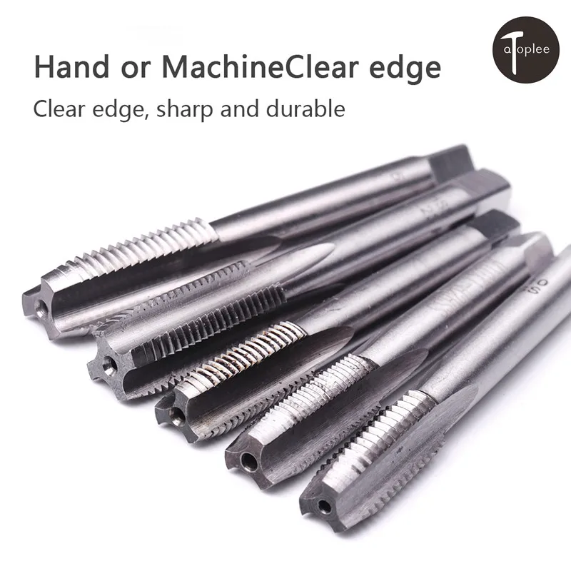 1PC M10 M12 M14 M16 M18 M20 Metric HSS Right Hand Thread Tap Threading Tool 6542[All Sizes]Metric Tap Set of Taps Drill Bits