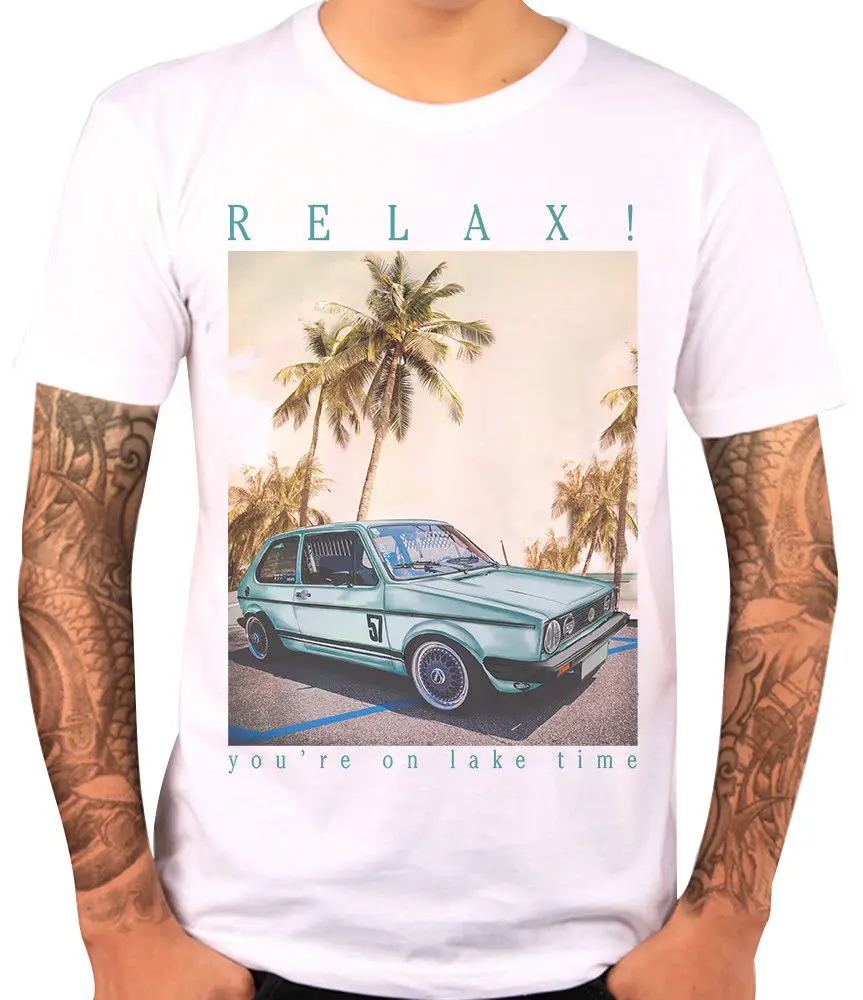 Tshirt Brand 2019 Male Short Sleeve Cool T-Shirts Designs Best Selling Men Golfer Gti - Relax Printed Shirts