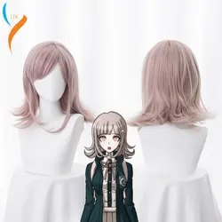 Super DanganRonpa Cosplay Wig Chiaki Nanami Costume Play Woman Adult Wigs Halloween Anime Game Hair free shipping