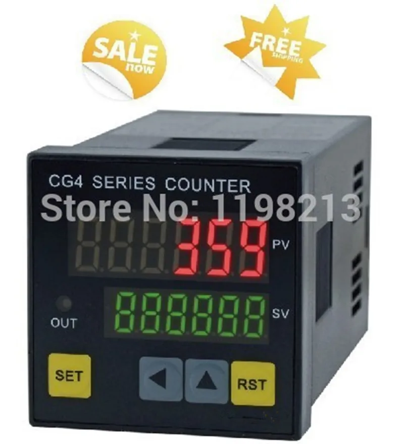 Digital Counter CG4 48*48mm Electric Digital Counter CG4-RB60