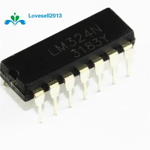 5 PCS LM324N LM324 DIP-14  Low Power Quad Op-Amp IC