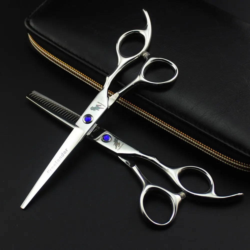 Freelander Professional 6 Inch Hair Scissors Hairdressing Cutting Thinning Shears Hair Makas Ciseaux Coiffure