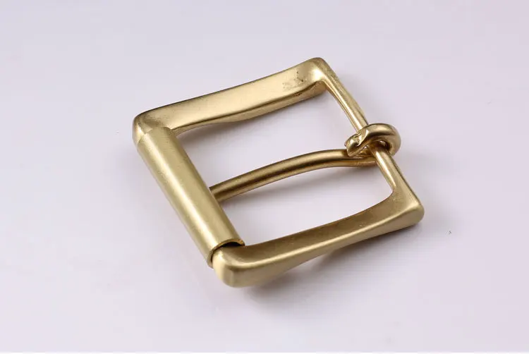 40mm Copper Free Single Prong Solid Brass Horseshoe Belt Buckle DIY Leathercraft Metal Accessories 402