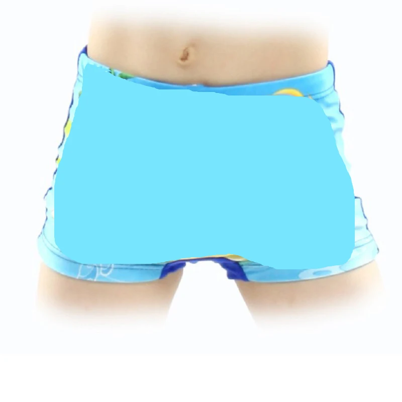 Shorts de banho dos desenhos animados para meninos, roupa de banho para crianças de 2 a 10 anos