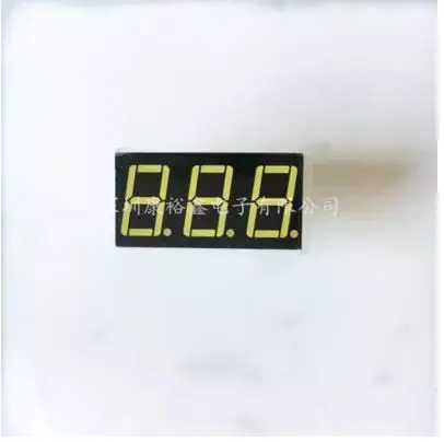 10pcs X 0.56inch 3digits White 8 segment led display 5361AW/5361BW