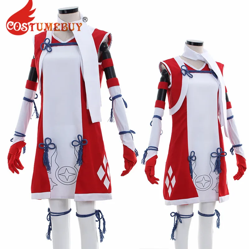 

CostumeBuy Game Anime Fire Emblem Awakening Hinoka Cosplay Costume Women Dress Halloween Party Outfits Custom Made