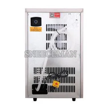 Вертикальный льдогенератор большой емкости 120 кг на день, кубический льдогенератор