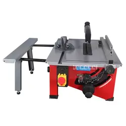 (Extended Version) 8 Inch Sliding Woodworking Table Saw Multifunctional Table Saw DIY Wood Circular Saw 210MM 220V-240V 1200W