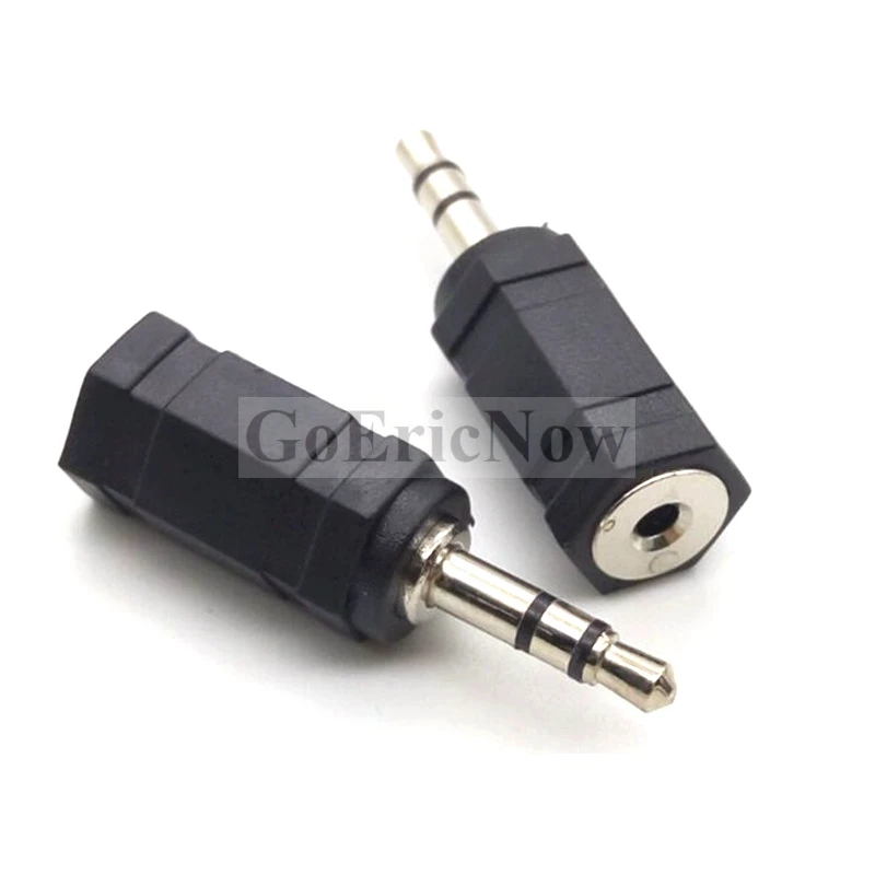 Aux محول كابل 3.5 مللي متر إلى 2.5 مللي متر/2.5 مللي متر إلى 3.5 مللي متر مهايئ الرافعة محول ستيريو الصوت مضخم ضوت سماعات الأذن ميكروفون جاك #3