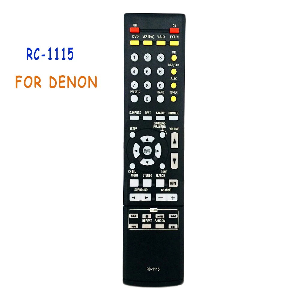 

New Remote Control For DENON RC-1115 AVR-390 AVR930 AVR-391 AV Receiver AVR-590 AVR-1610 AVR-1604 AVR-886S AVR-1 Controle Remoto