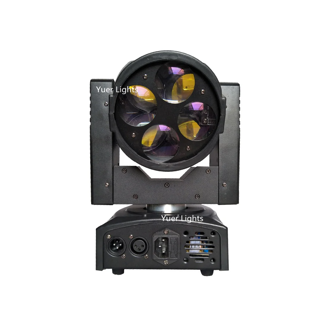 4x10W Mini led Moving Head Light Multicolors 10/16 DMX channels Beam Moving led lamp dj disco party wedding Shows Stage light