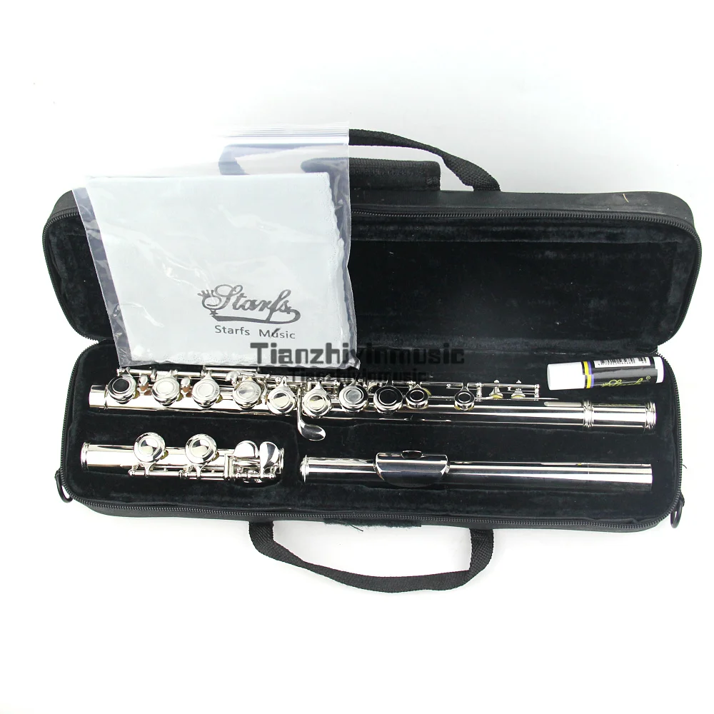 

Excellent Flute Nickel plate Professional Cupronickel 16