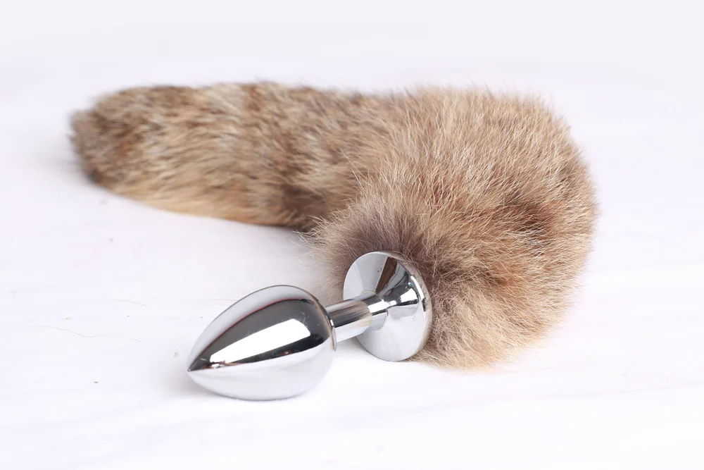 raccoon tail anal plug Dildo Für Zwei Frauen
