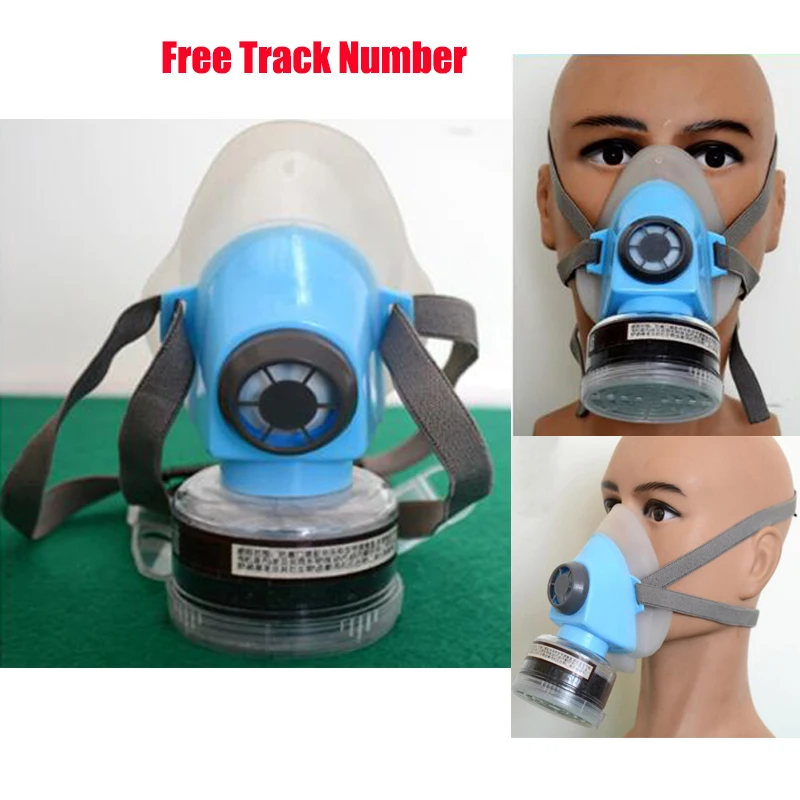 Safety Anti-dust Paint Spray Pesticide Gas mask Half face Respirator with filter