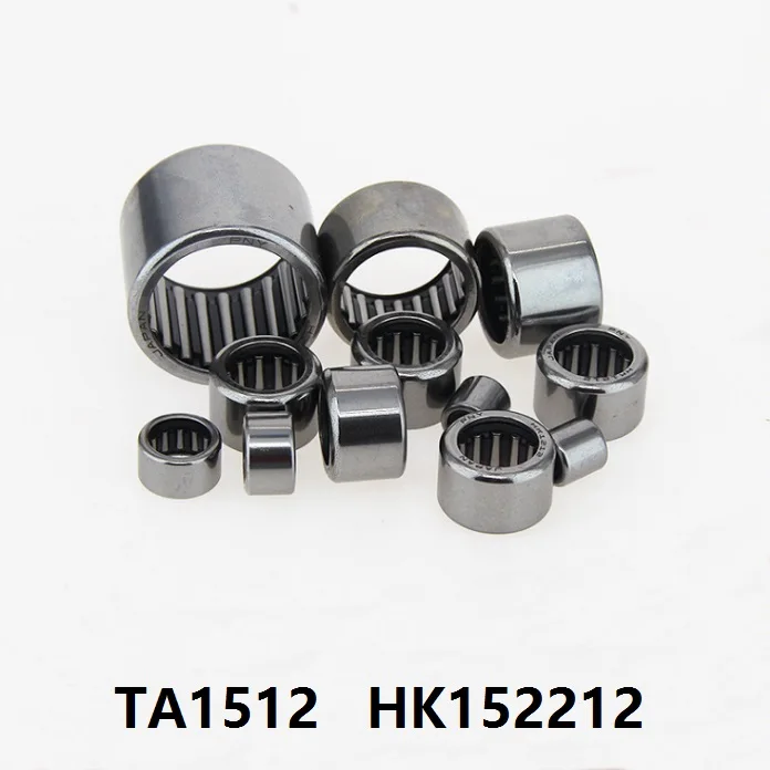 

100pcs/lot TA1512 HK152212 Drawn Cup Type Needle Roller Bearing 15x22x12 mm free shipping high quality