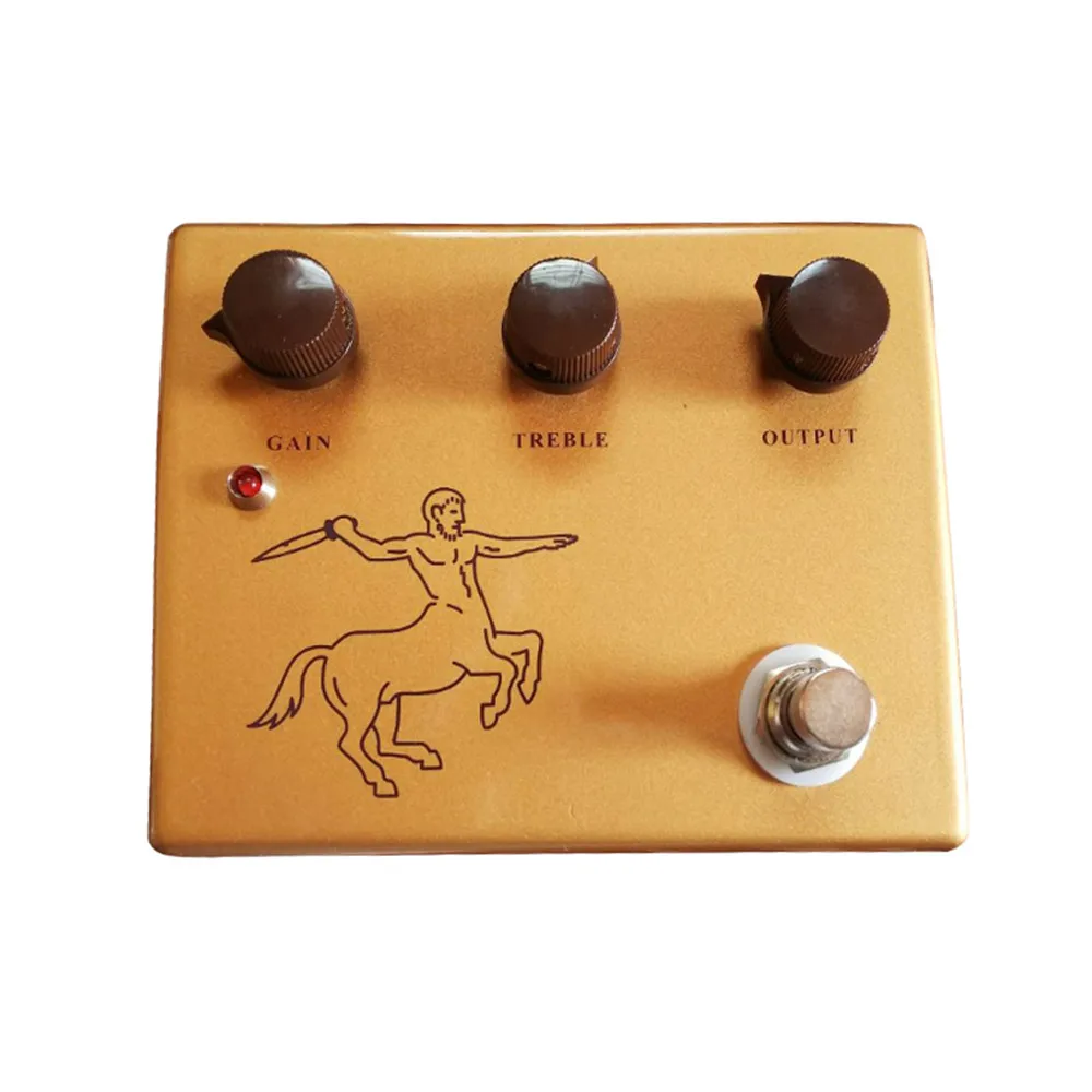 

Gold Color Klon Centaur Effect Pedals Over Drive Metal Shell Pedals For Electric Guitar