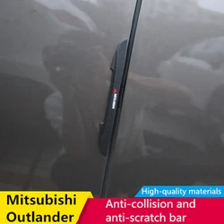 4PCS Car Door Guard Edge Corner Bumper Guards Buffer Protection Strip Car Door Crash Bar For Mitsubishi Outlander Pajero Lancer