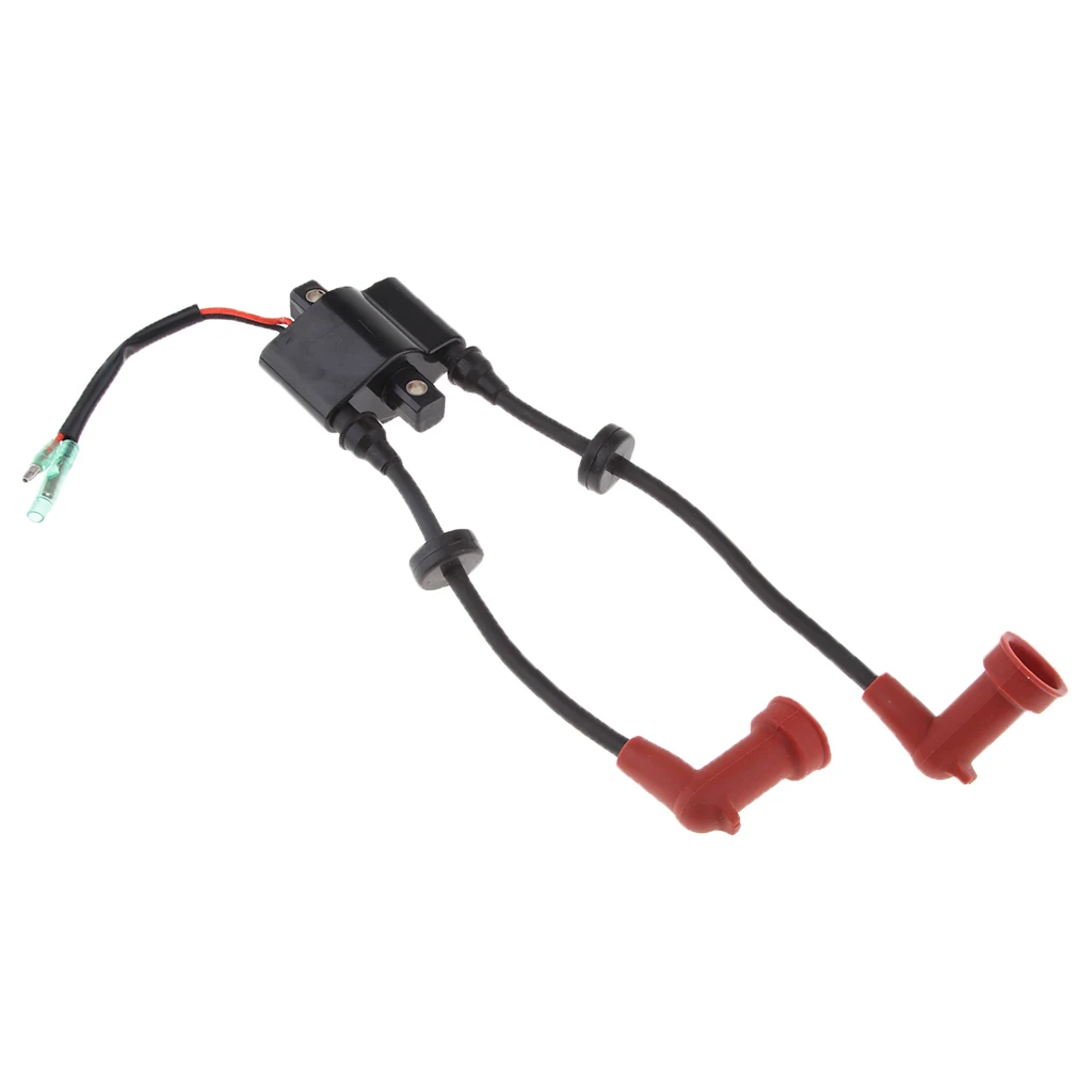 Marine Outboard Motor Ignition Alloy Coil Assy For Yamaha 9.9/13.5/15/20/25/40HP 2/4 Stroke Engine 21/24cm Boat Accessories