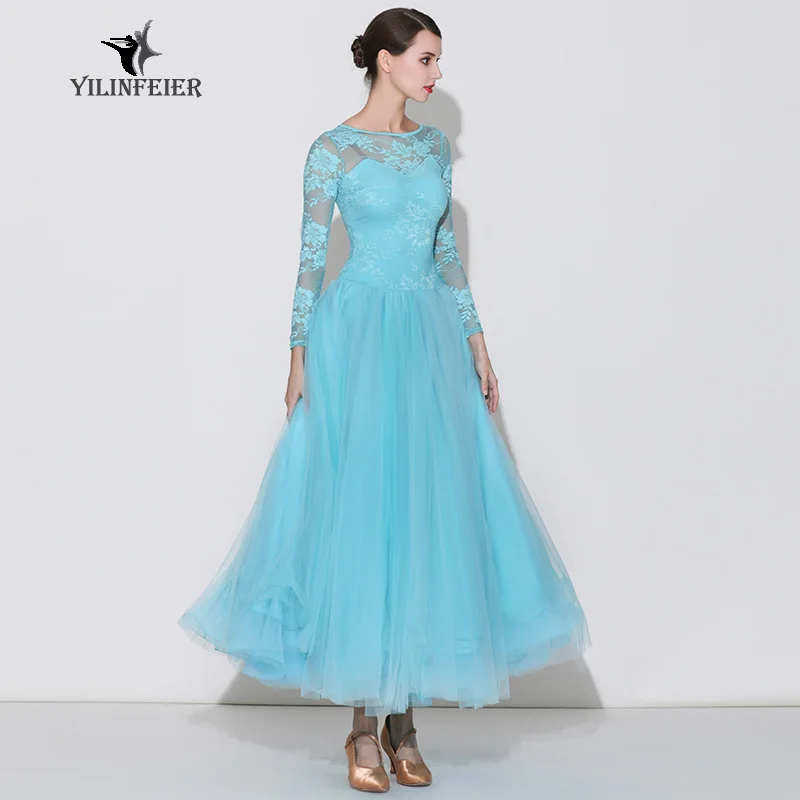 High-grade ballroom waltz dance dress ballroom dance competition dresses standard ballroom dancing clothes tango dress S7031