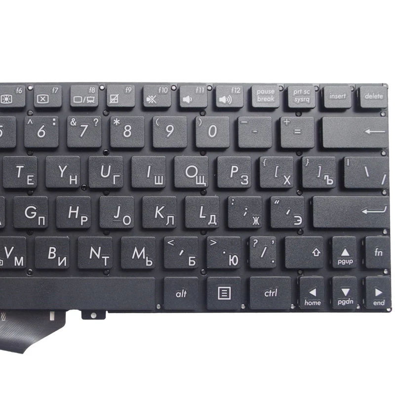 GZEELE NEW for ASUS X102BA X102 X102B RU russian keyboard black without frame